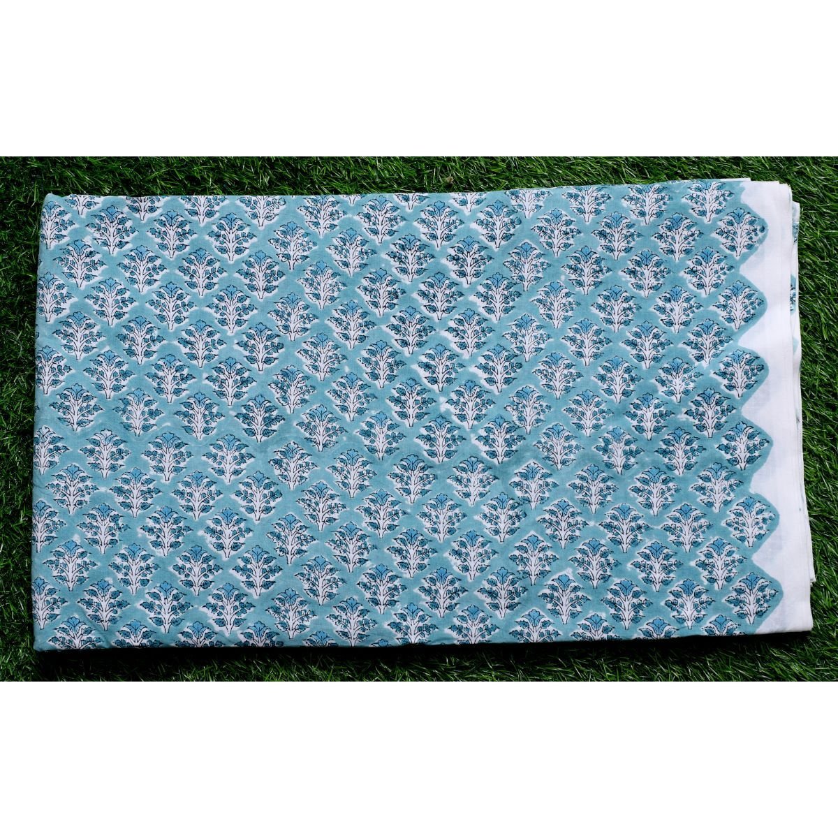 PURE 100 % COTTON HAND BLOCK FABRICS ,SOLD BY THE METER - Image 4