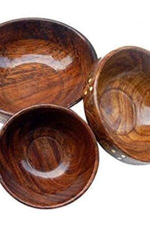 HANDMADE MULTIPURPOSE SERVING BOWL SET OF 3 PCS