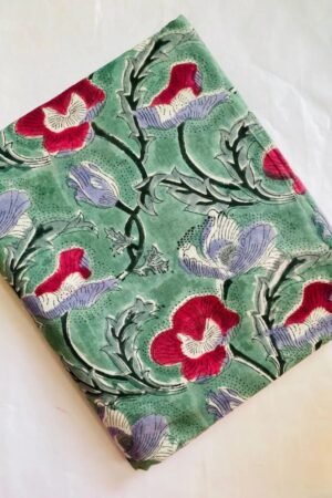 Cotton Handblock Fabric