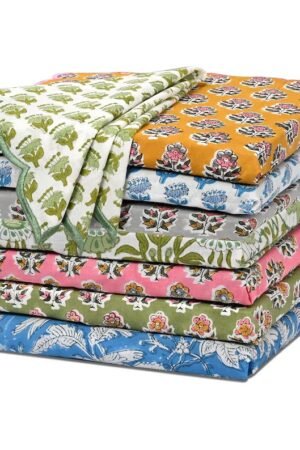 Pure Cotton Embroidered Scallop Napkins